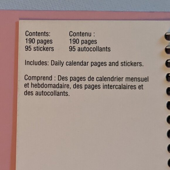 NWT Undated Recollections 'Choose Things You Love' Daily Planner Michael's 2026 - Picture 7 of 8